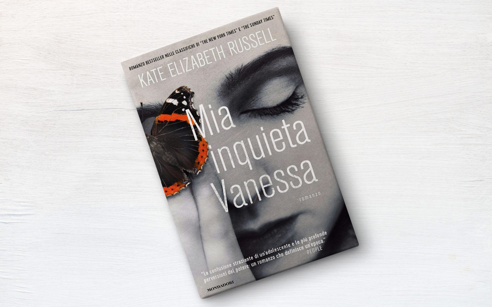 Copertina libro Mia inquieta Vanessa Kate Elizabeth Russell